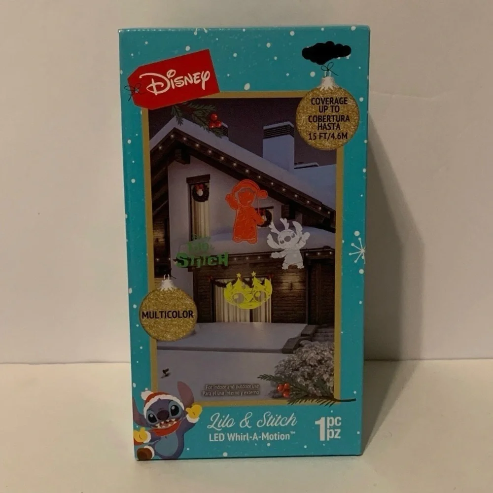 NIB. Disney Lilo & Stitch Colorful Projection Light